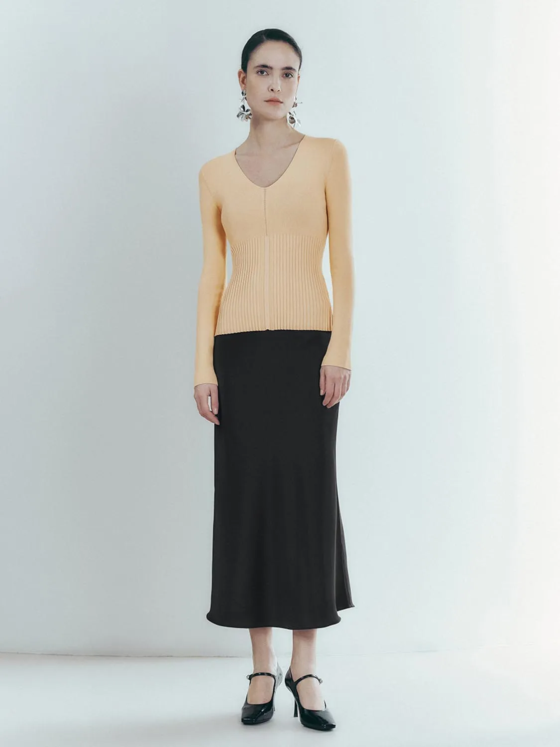 Skinny Knitted T-Shirts sold by Urban Revivo product image thumbnail 4
