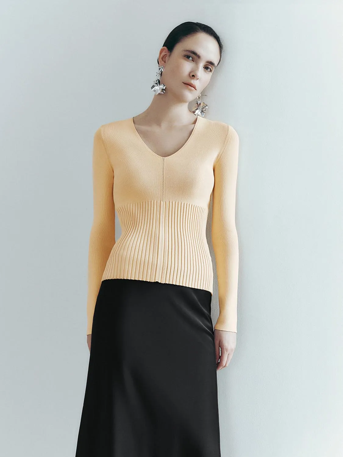 Skinny Knitted T-Shirts sold by Urban Revivo