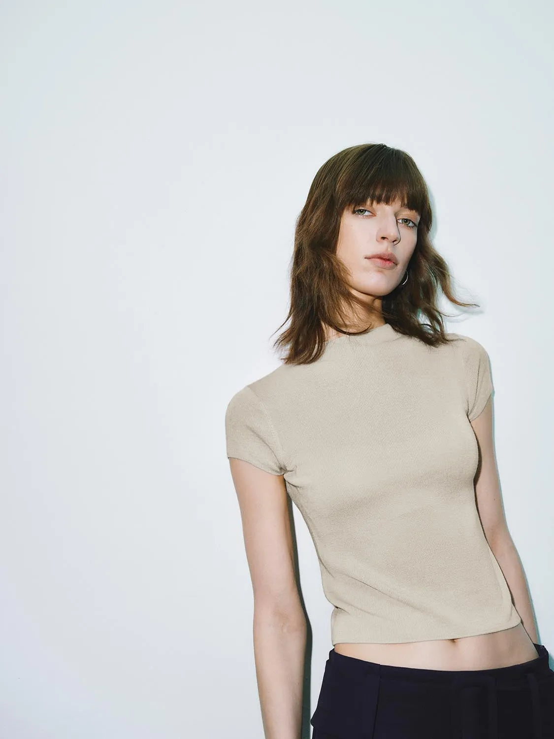 Knitted T-Shirts sold by Urban Revivo product image thumbnail 2