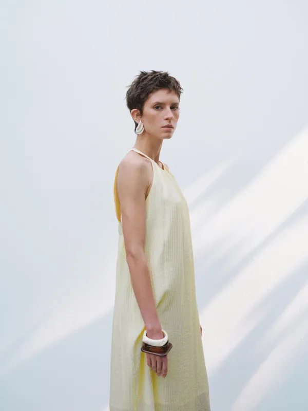 Halter Neck A-Line Dresses sold by Urban Revivo
