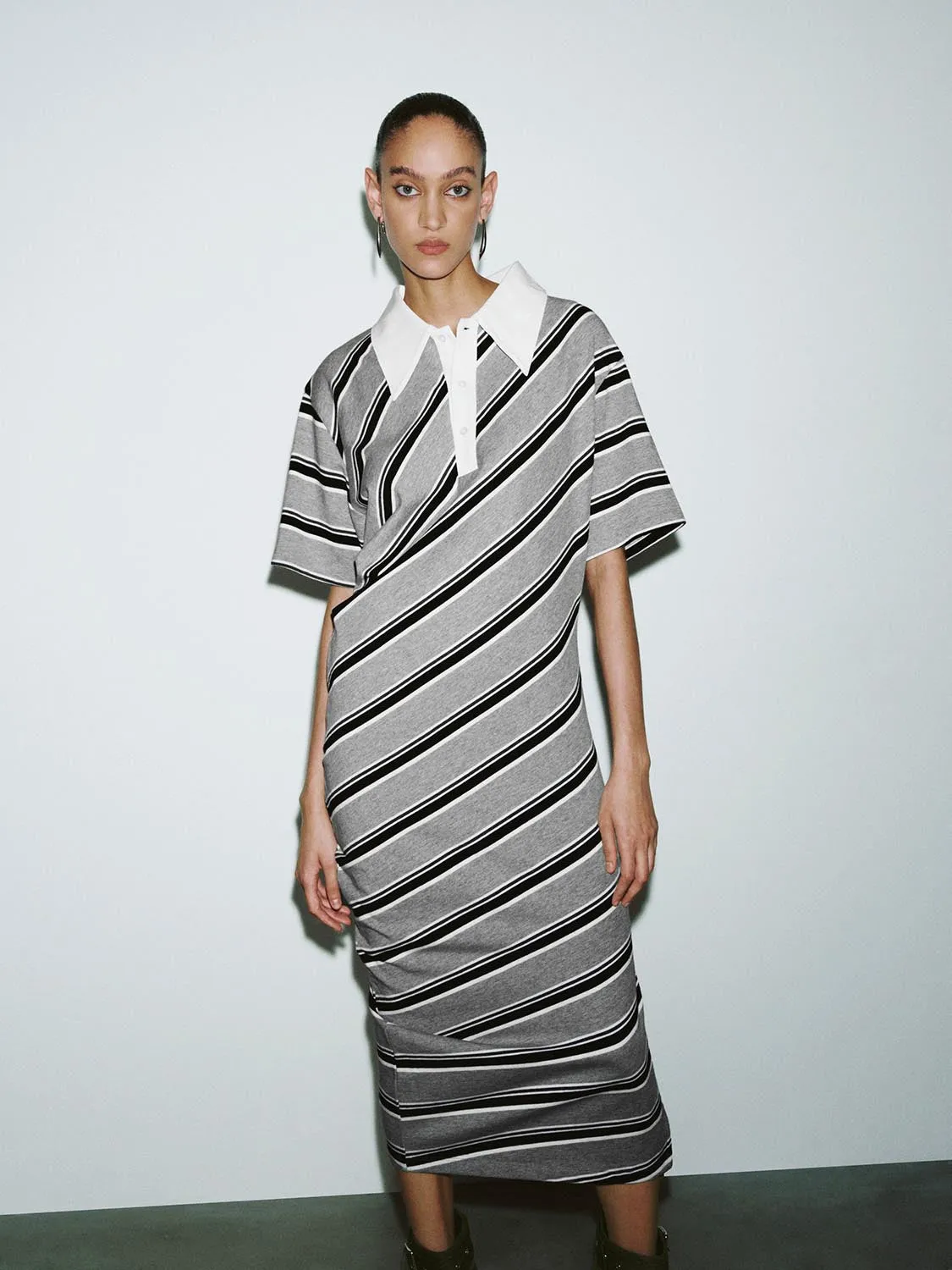 Striped Straight Dresses sold by Urban Revivo product image thumbnail 4