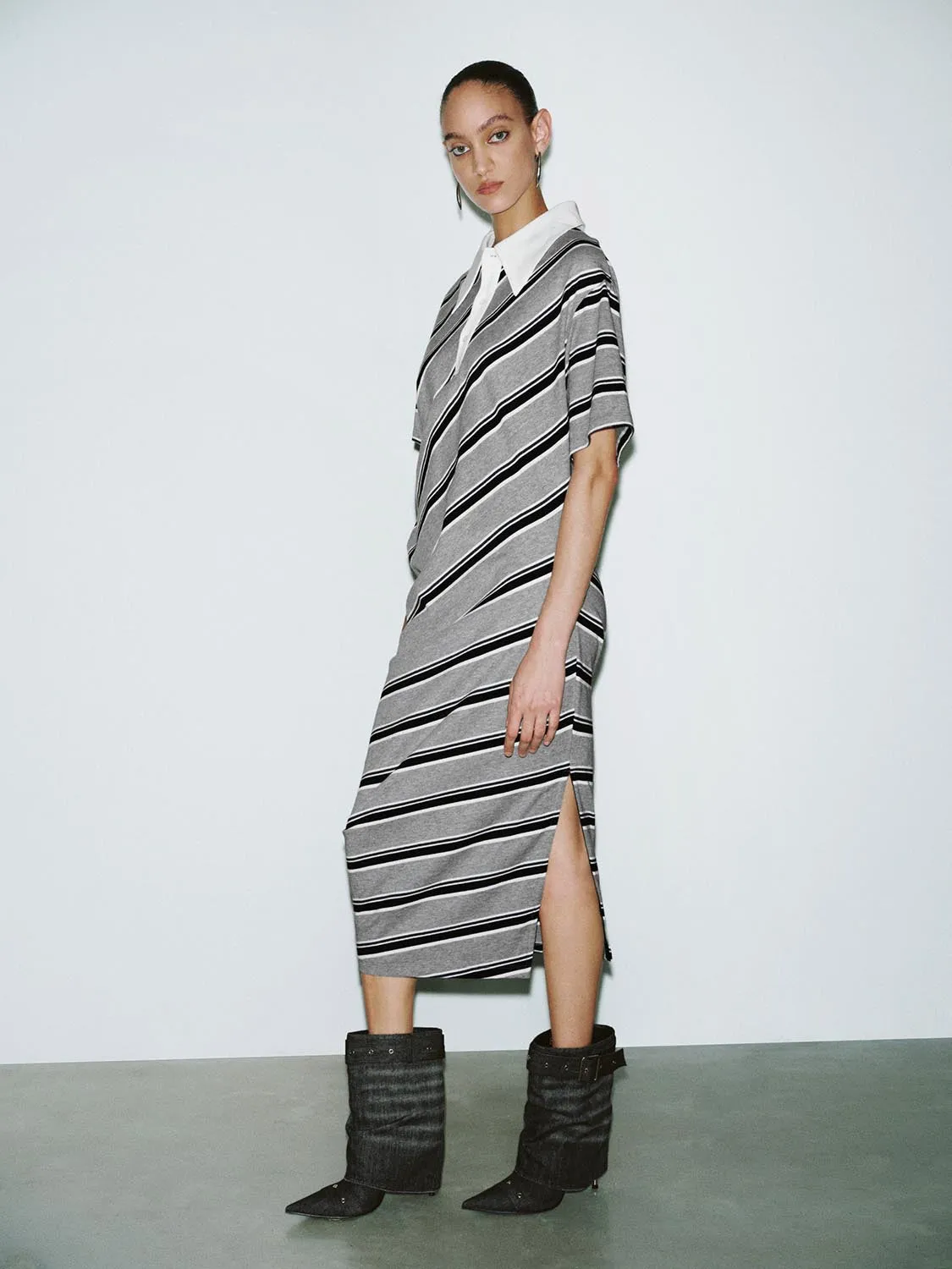 Striped Straight Dresses sold by Urban Revivo product image thumbnail 3