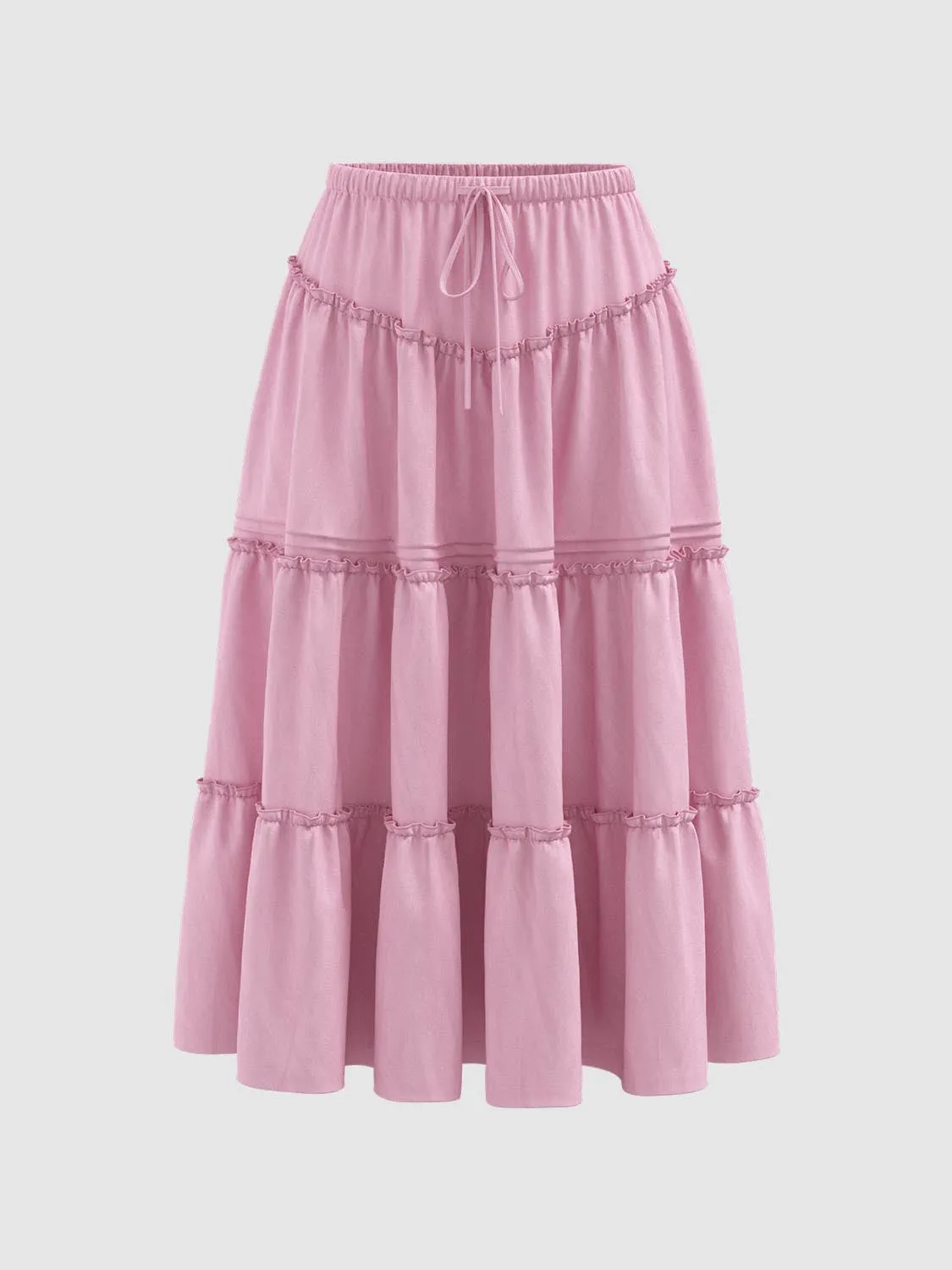 Tiered A-Line Skirts sold by Urban Revivo