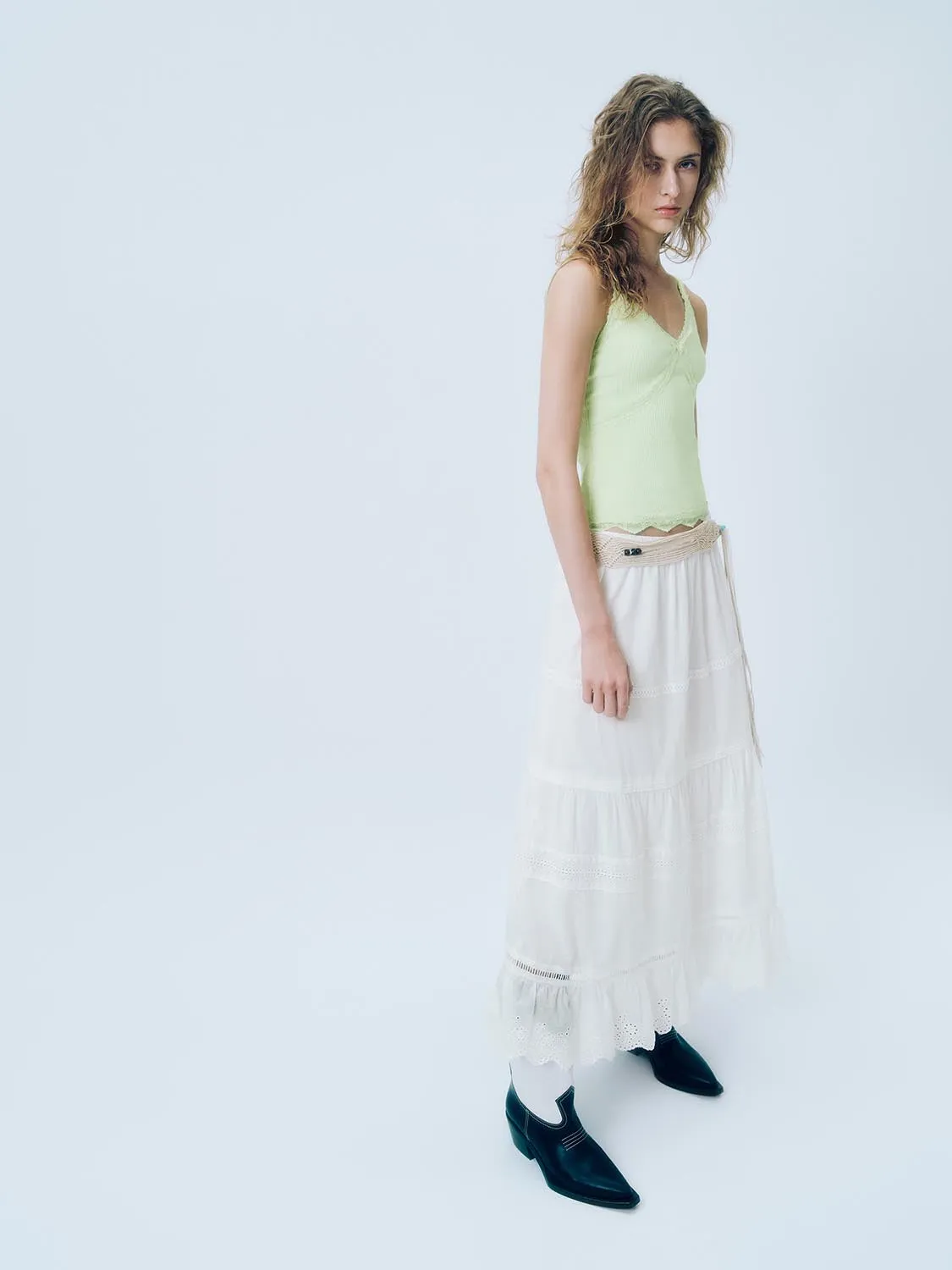 Lace A-Line Skirts sold by Urban Revivo product image thumbnail 5