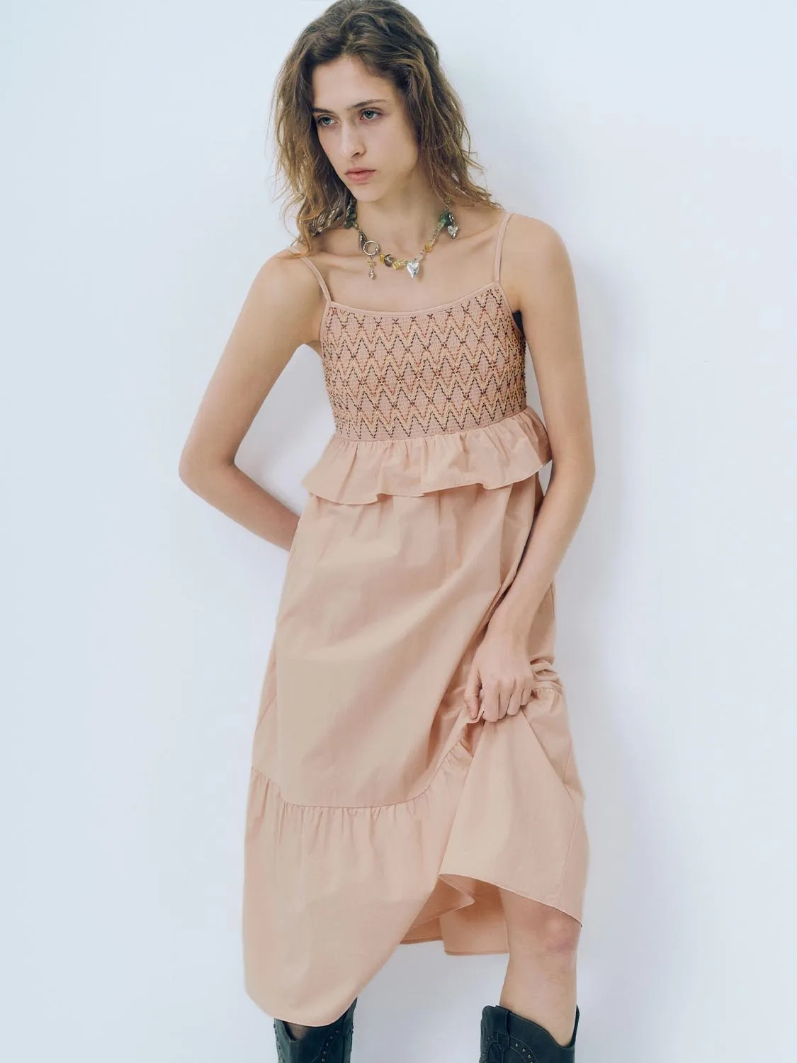 Ruffle Hem A-Line Dresses sold by Urban Revivo