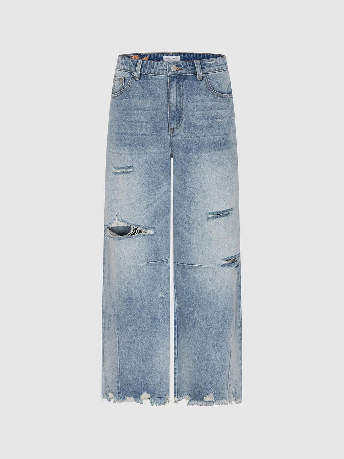Ripped Denim Jeans sold by Urban Revivo