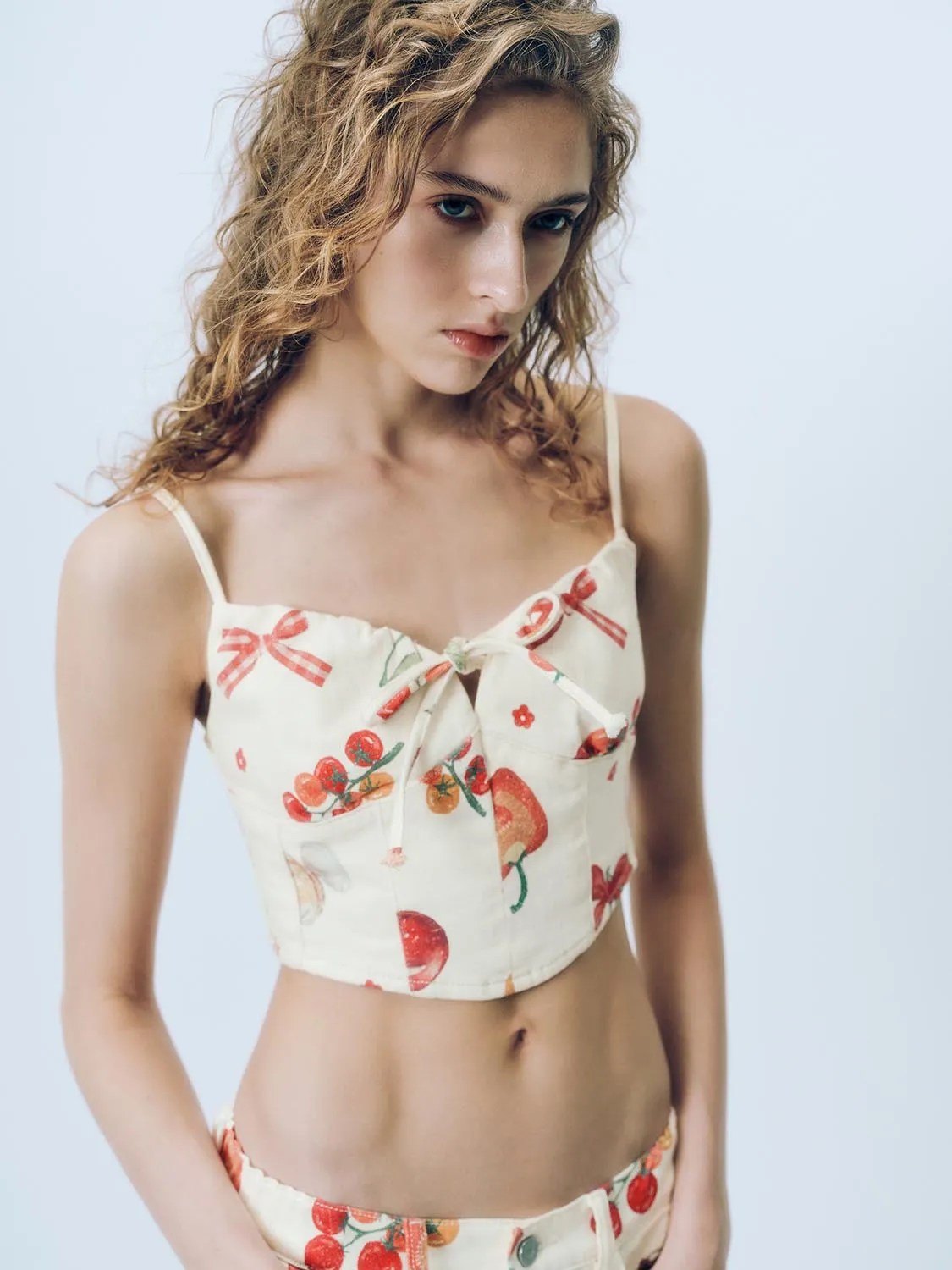 Denim Cami Tops sold by Urban Revivo product image thumbnail 2