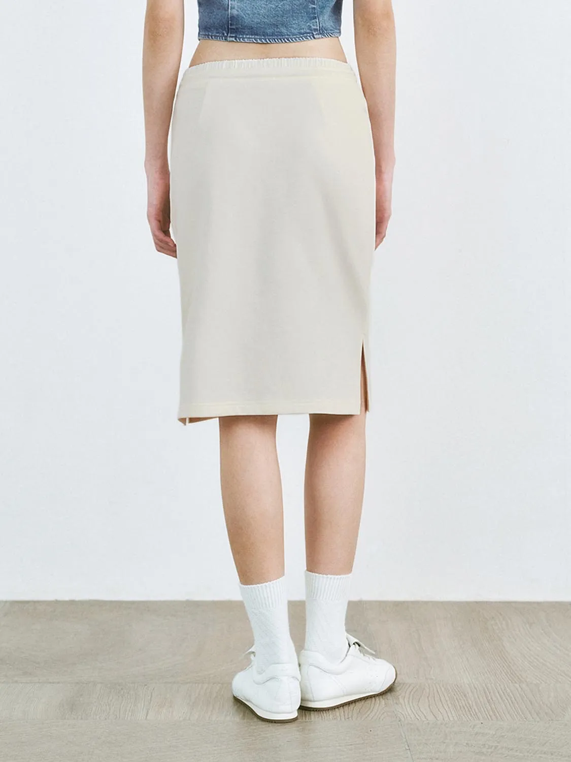 Drawstring Straight Skirts sold by Urban Revivo product image thumbnail 3