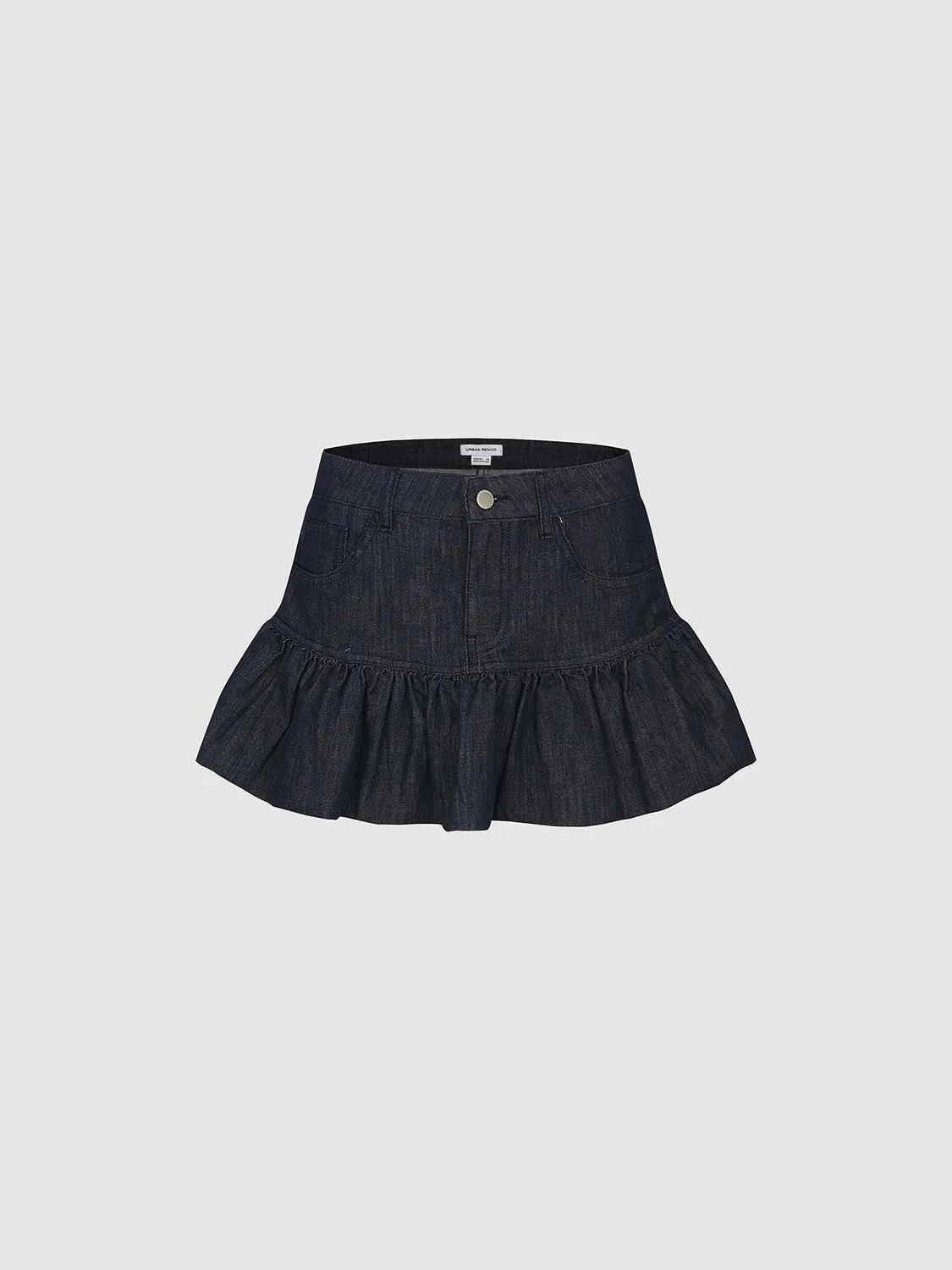 Pleated Denim Skirts sold by Urban Revivo