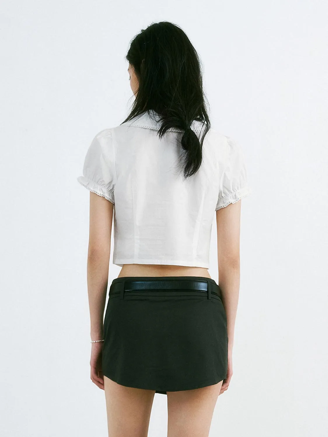 Peter Pan Collar Shirts sold by Urban Revivo product image thumbnail 2
