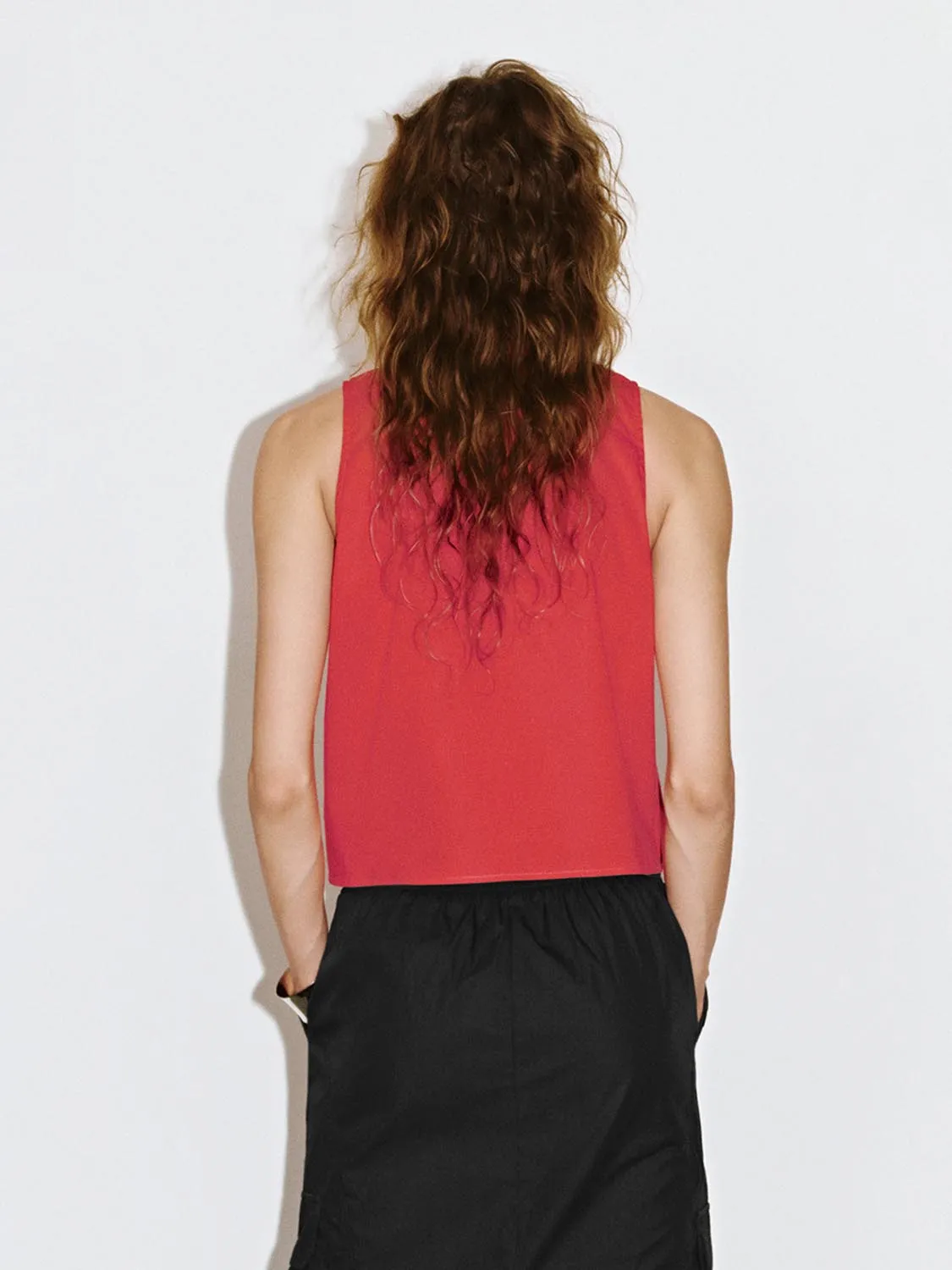 Sleeveless Shirts sold by Urban Revivo product image thumbnail 2