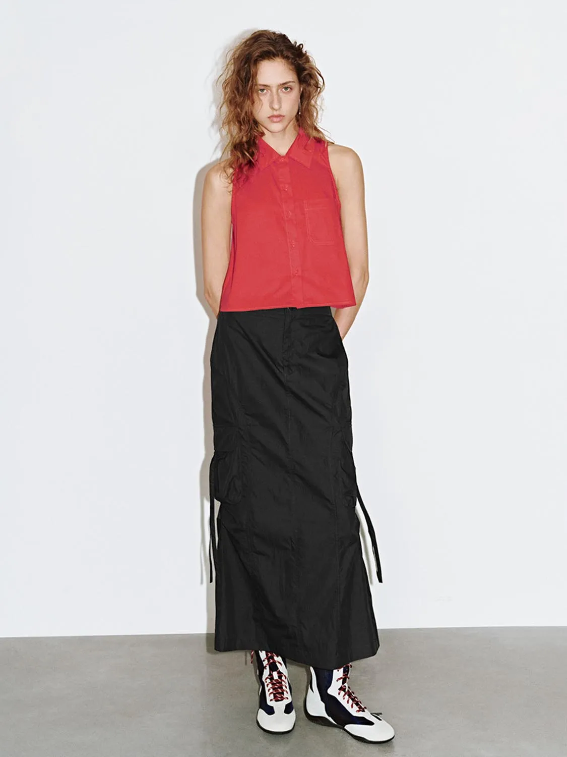 Sleeveless Shirts sold by Urban Revivo product image thumbnail 4