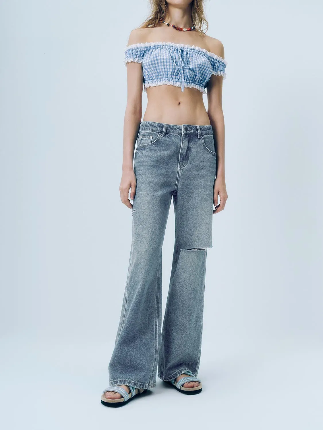 Denim Jeans sold by Urban Revivo product image thumbnail 2