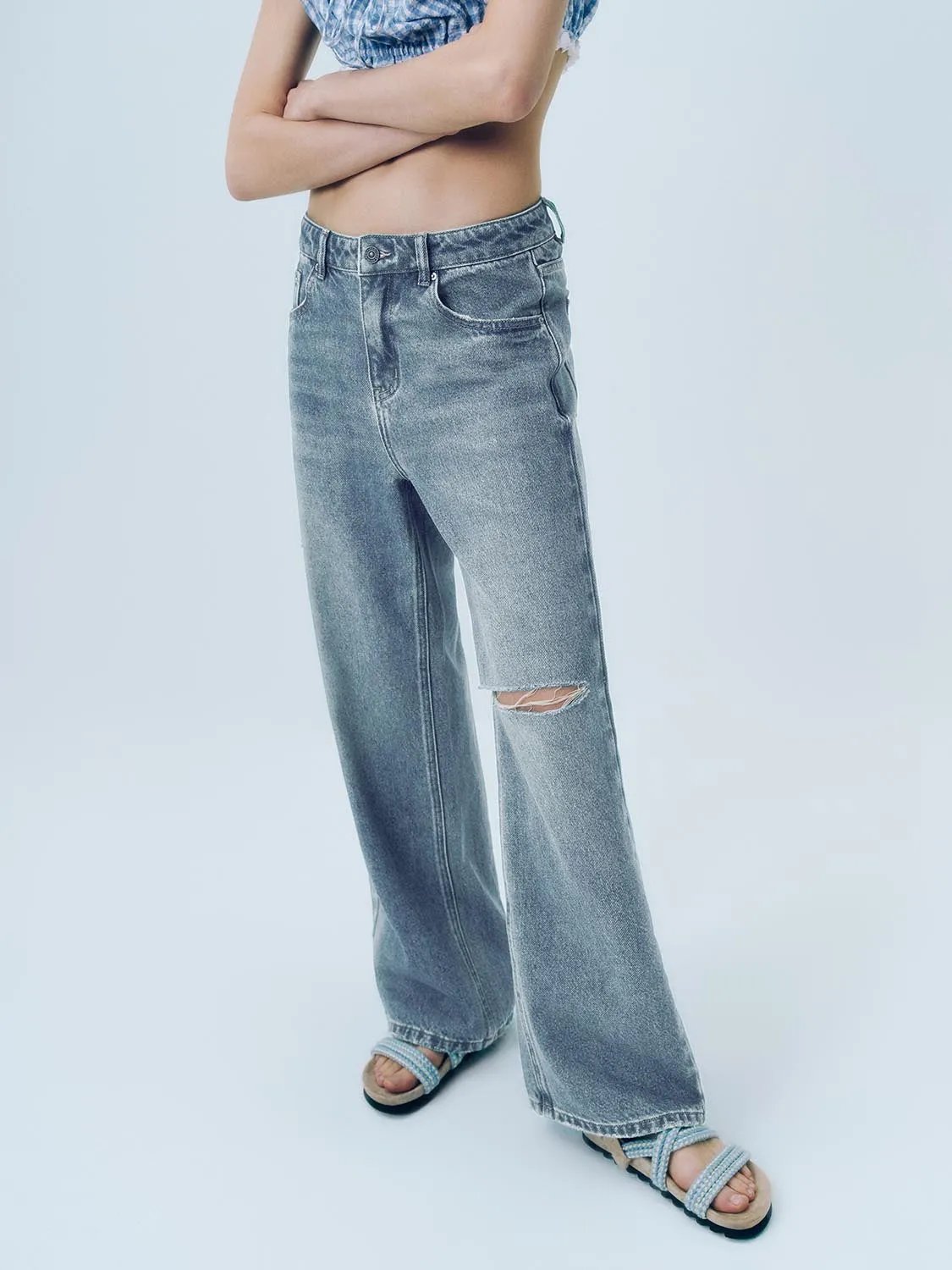 Denim Jeans sold by Urban Revivo product image thumbnail 3