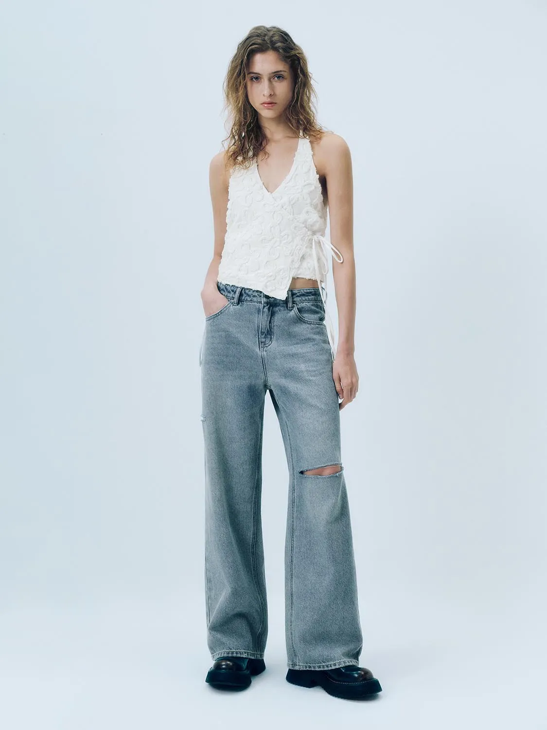 Denim Jeans sold by Urban Revivo product image thumbnail 3