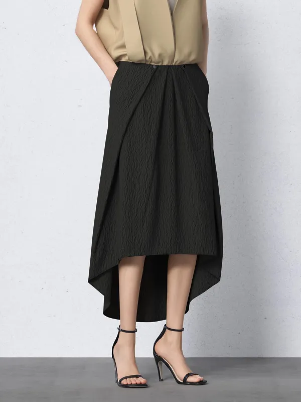 Irregular Hem A-Line Skirts made by Urban Revivo
