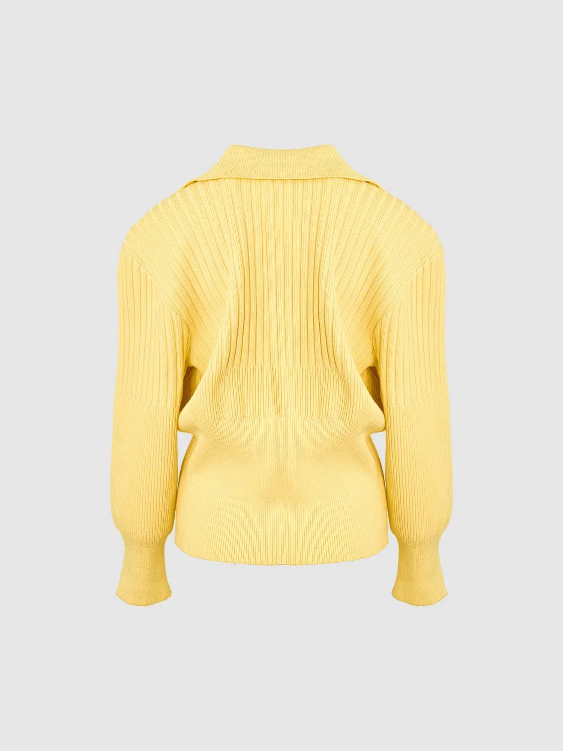 Lapel Knitted Cardigans sold by Urban Revivo product image thumbnail 2