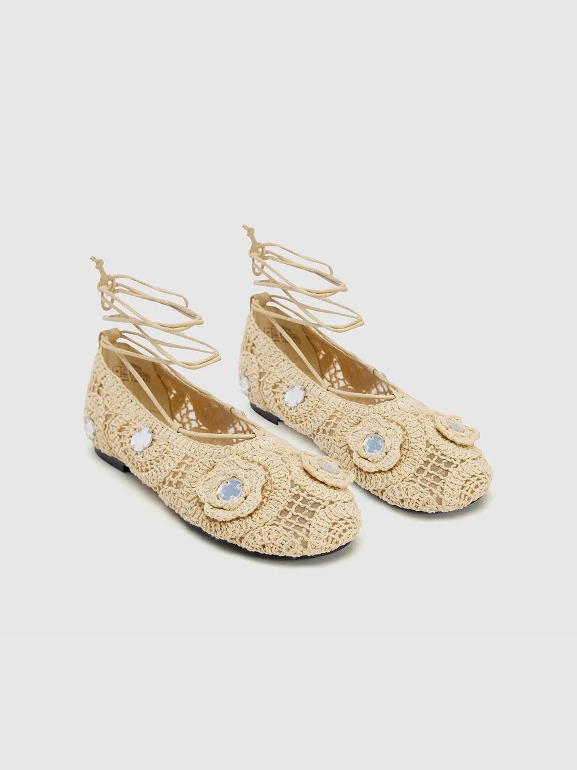 Lace Crochet Pumps sold by Urban Revivo
