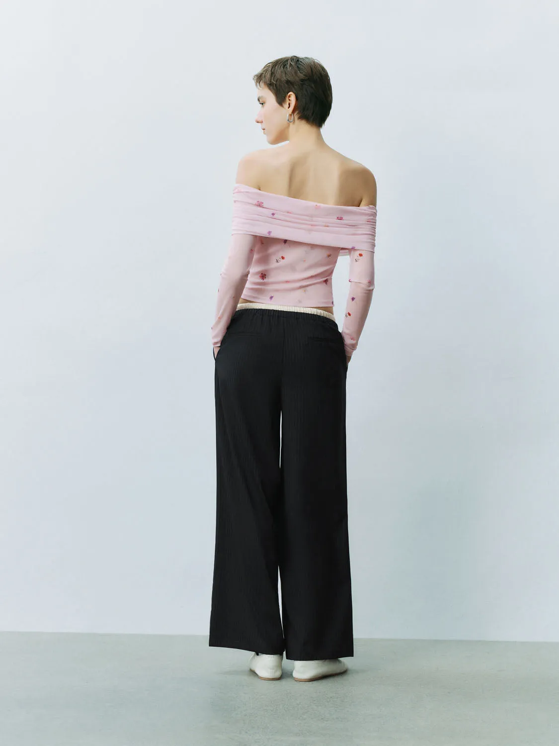 Wide-Leg Pants sold by Urban Revivo product image thumbnail 5