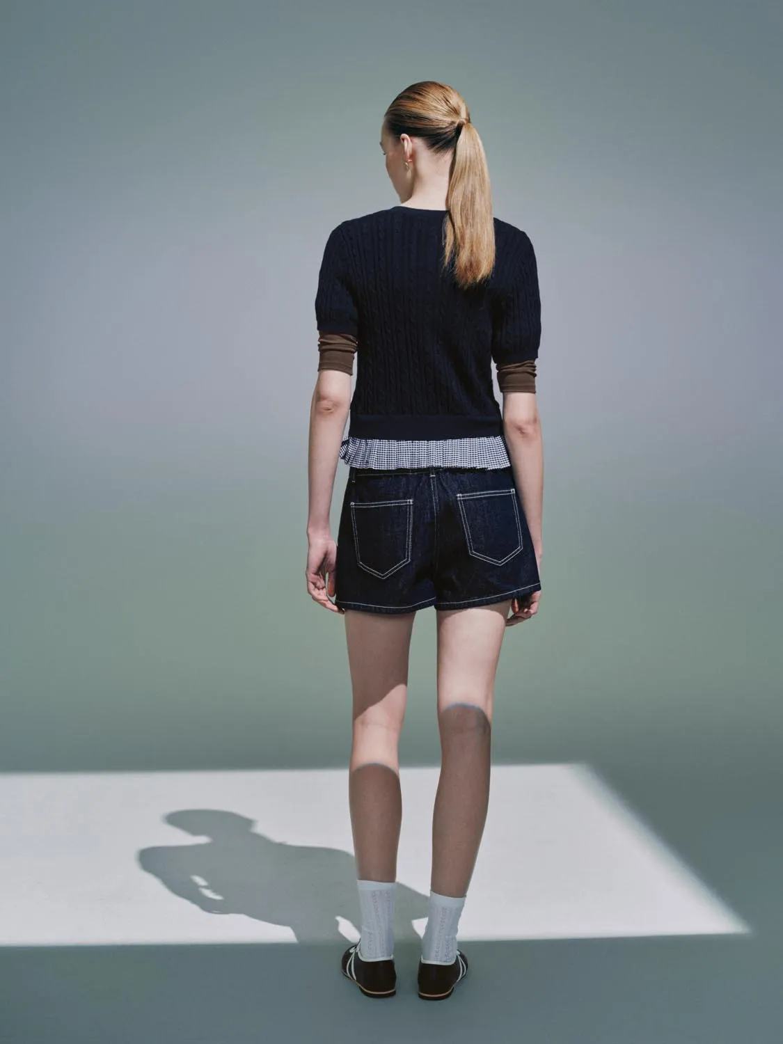 Urban Denim Shorts sold by Urban Revivo product image thumbnail 4