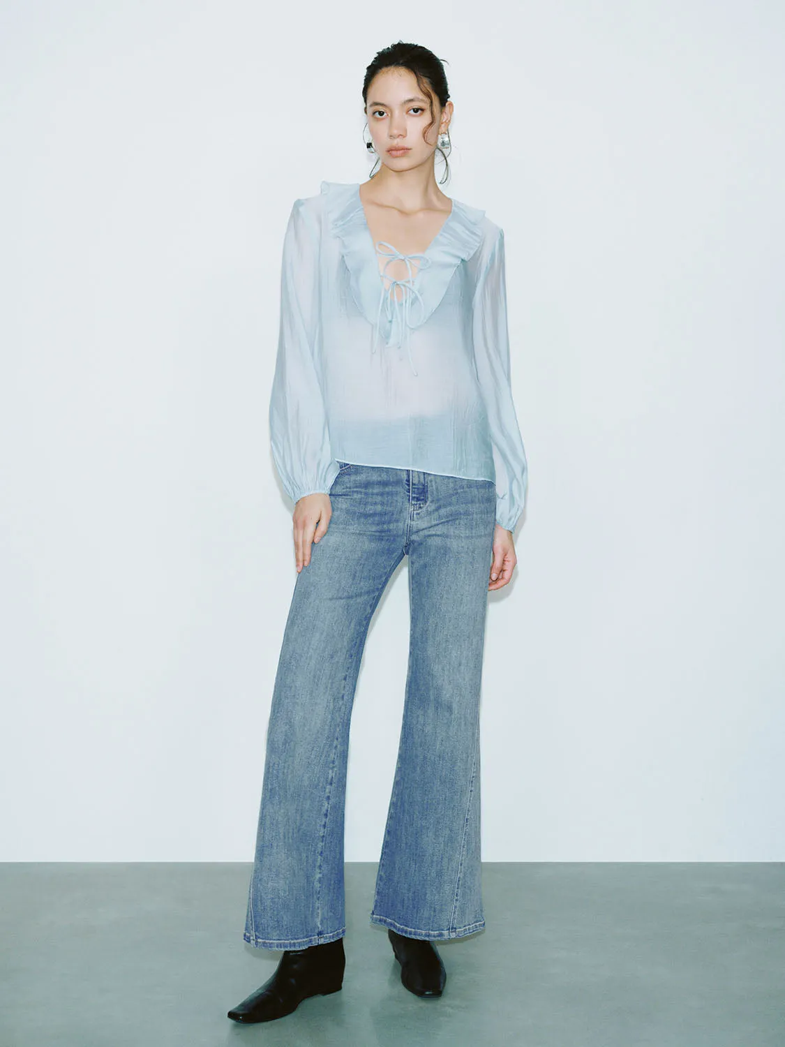 Skinny Denim Jeans sold by Urban Revivo product image thumbnail 4