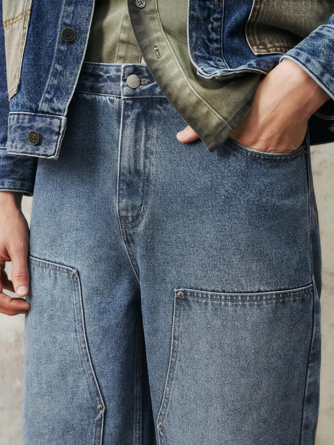 Regular Denim Jeans sold by Urban Revivo product image thumbnail 3