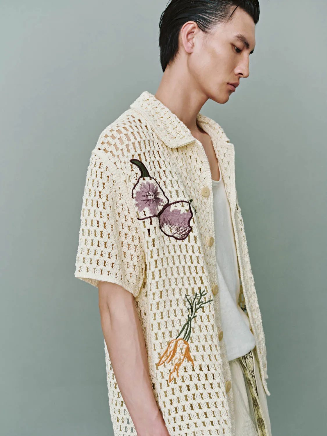 Knitted Short Sleeve Cardigans sold by Urban Revivo product image thumbnail 2