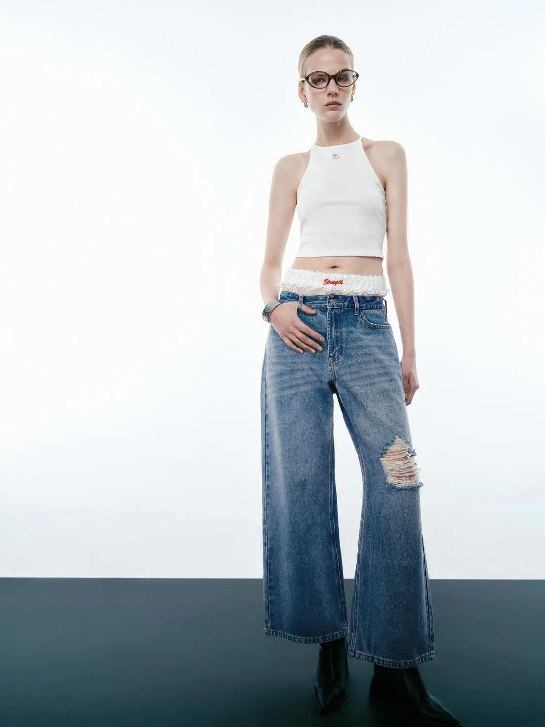 Denim Jeans sold by Urban Revivo product image thumbnail 4