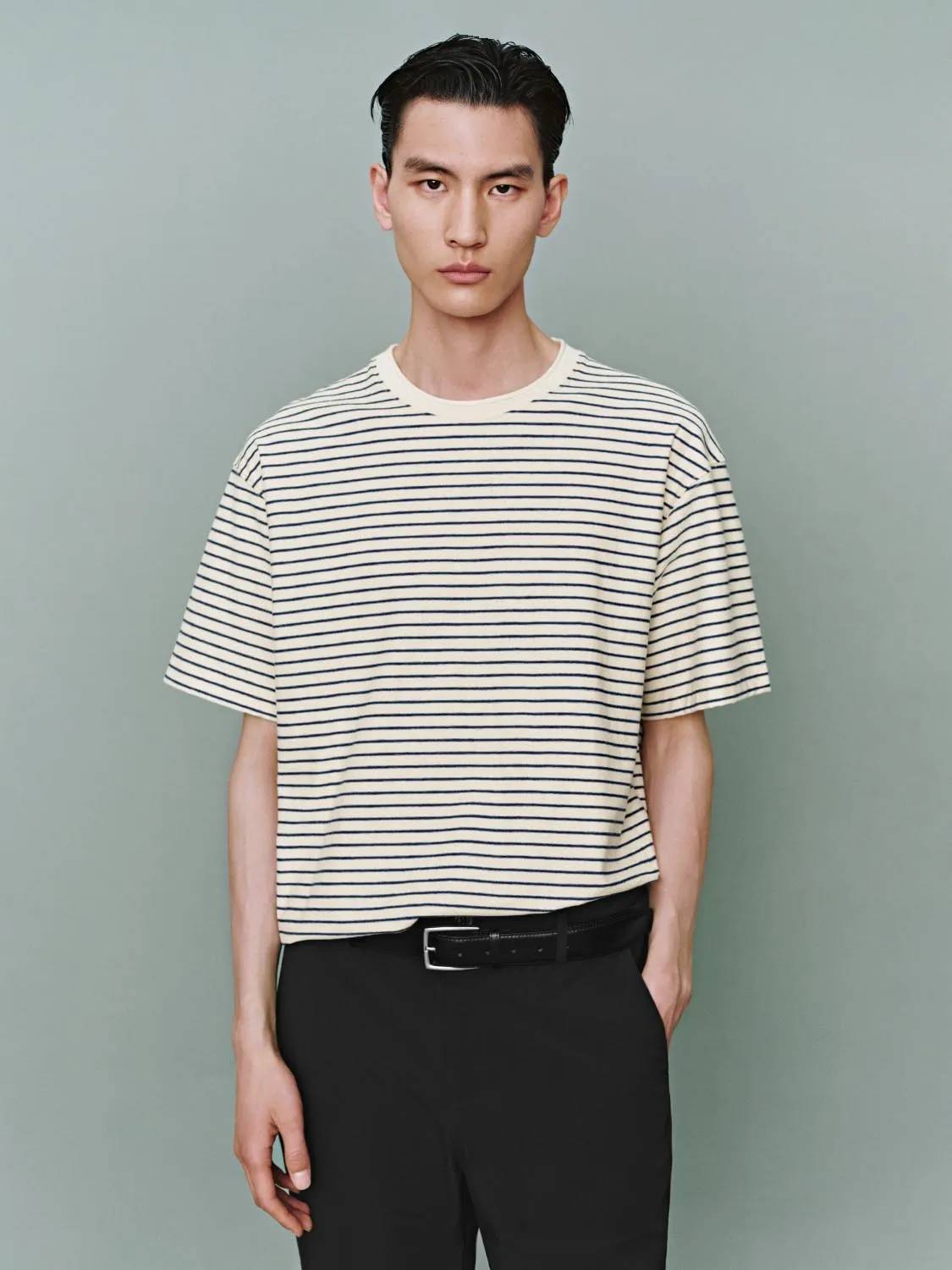 Striped Short Sleeve T-Shirts sold by Urban Revivo