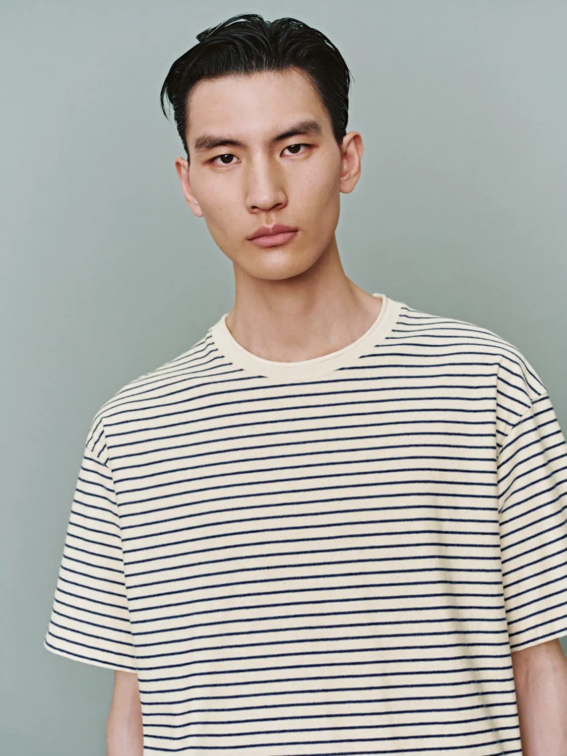 Striped Short Sleeve T-Shirts sold by Urban Revivo product image thumbnail 3