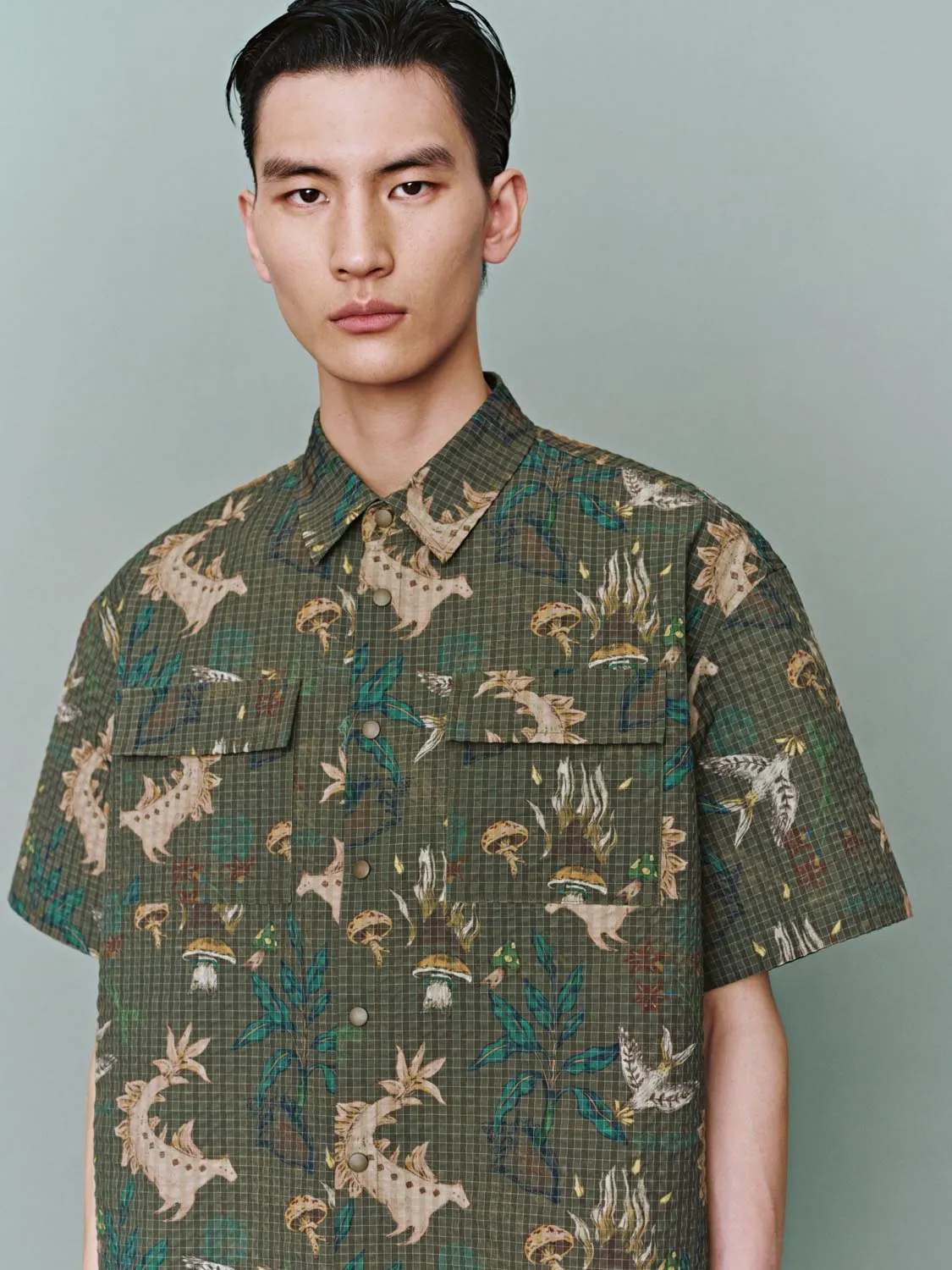 Short Sleeve Shirts sold by Urban Revivo product image thumbnail 3