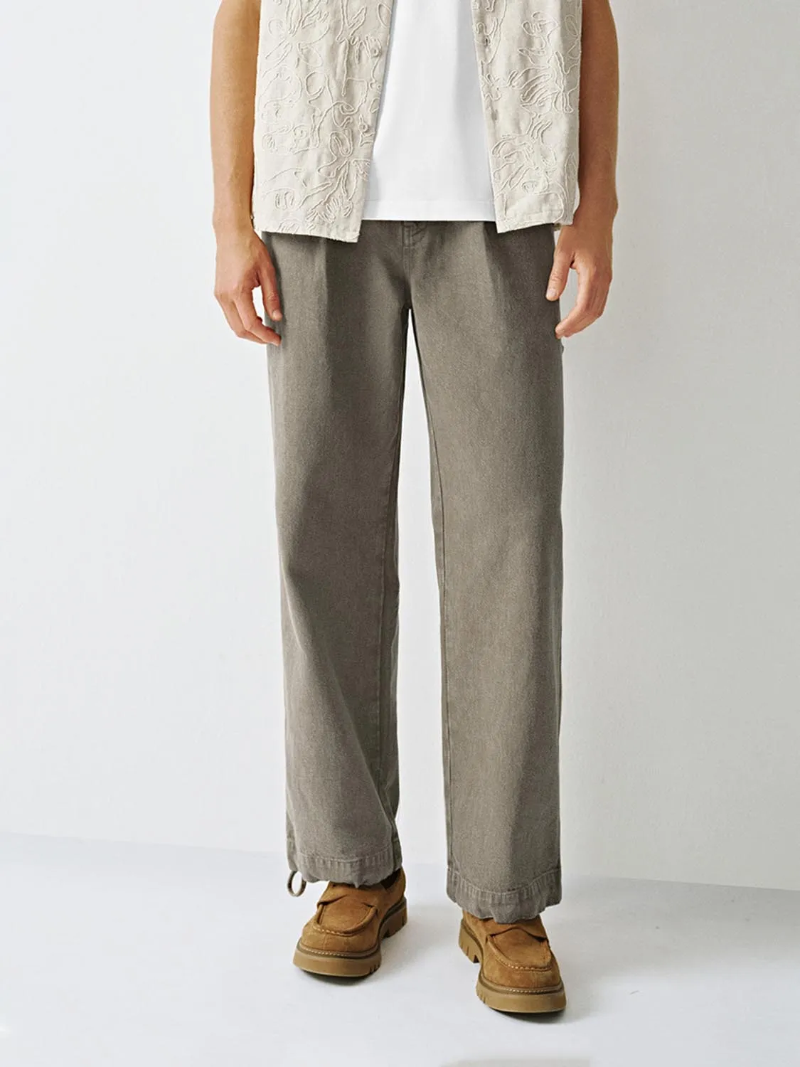 Wide-Leg Pants sold by Urban Revivo product image thumbnail 2