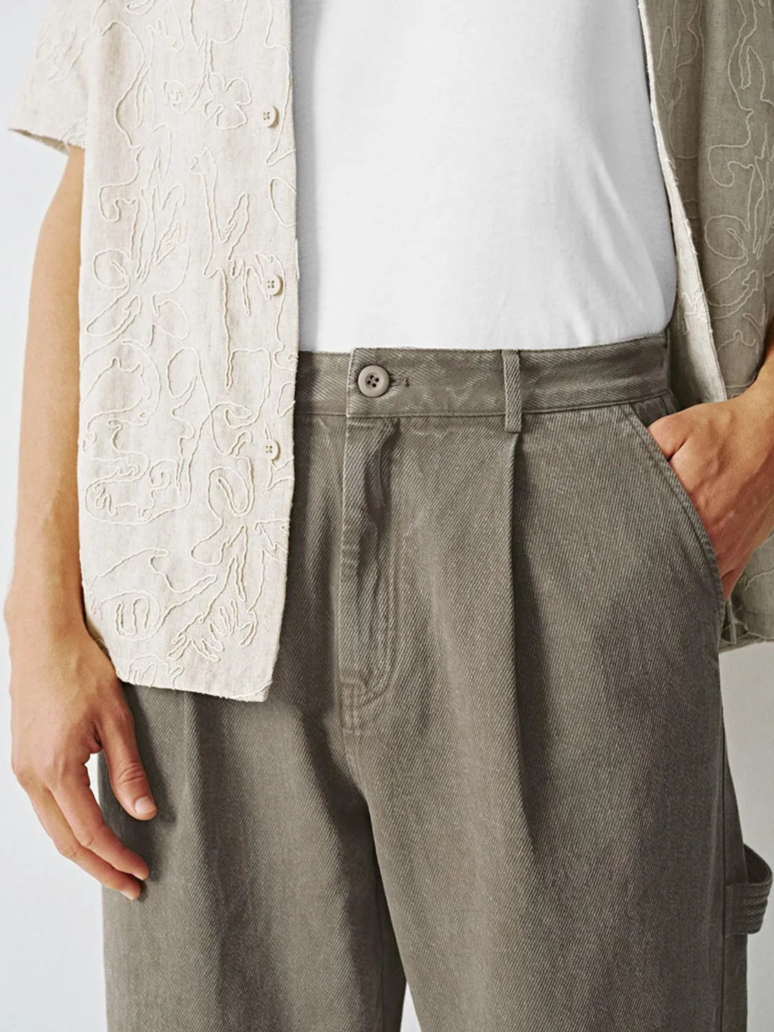 Wide-Leg Pants sold by Urban Revivo product image thumbnail 4