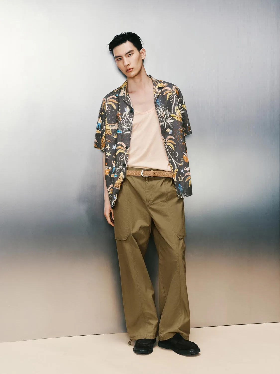 Wide-Leg Pants sold by Urban Revivo product image thumbnail 5