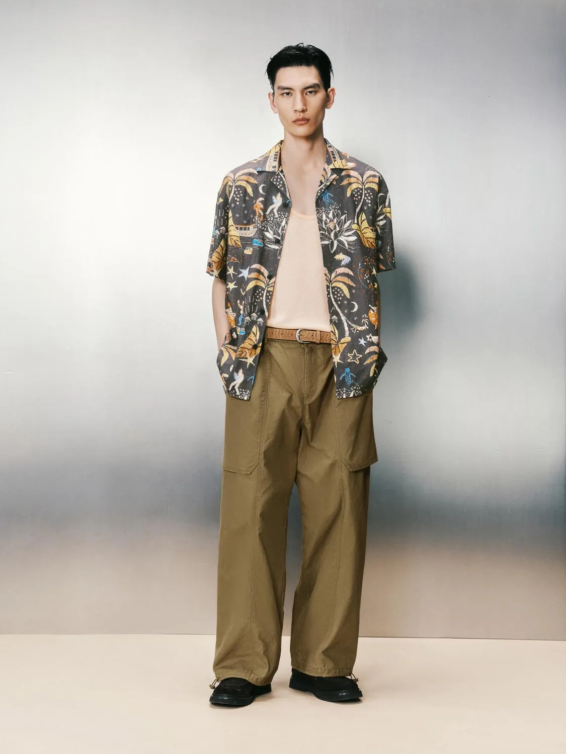 Wide-Leg Pants sold by Urban Revivo product image thumbnail 4