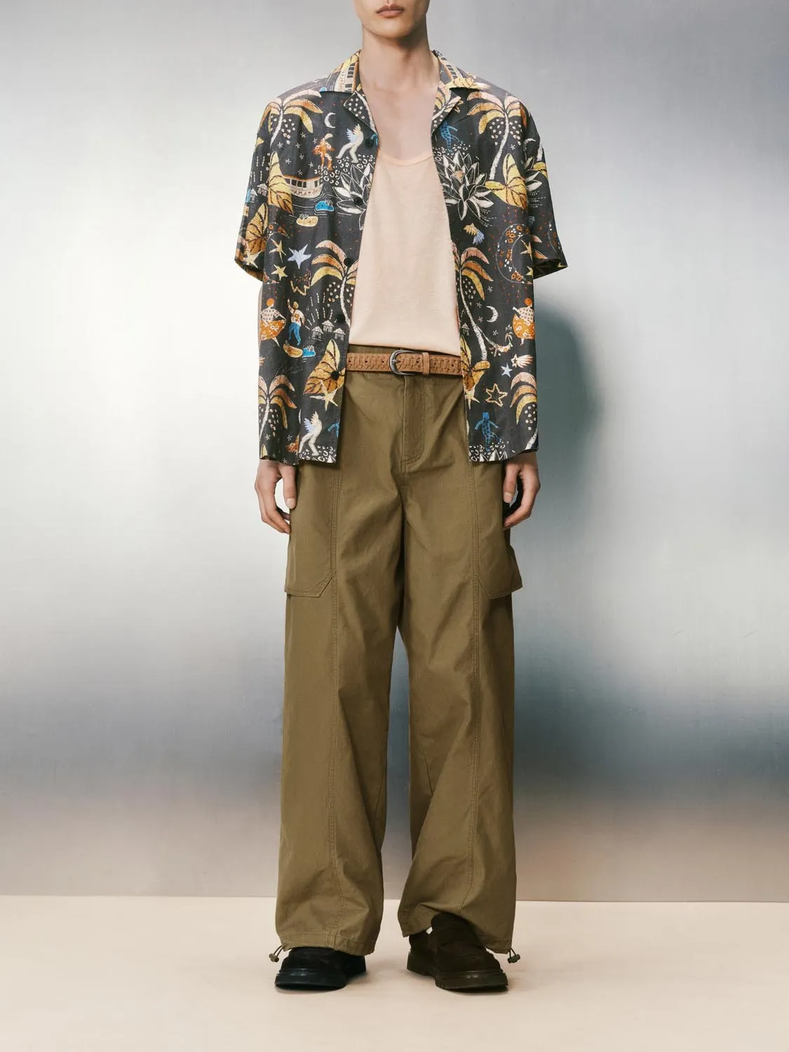 Wide-Leg Pants sold by Urban Revivo product image thumbnail 2