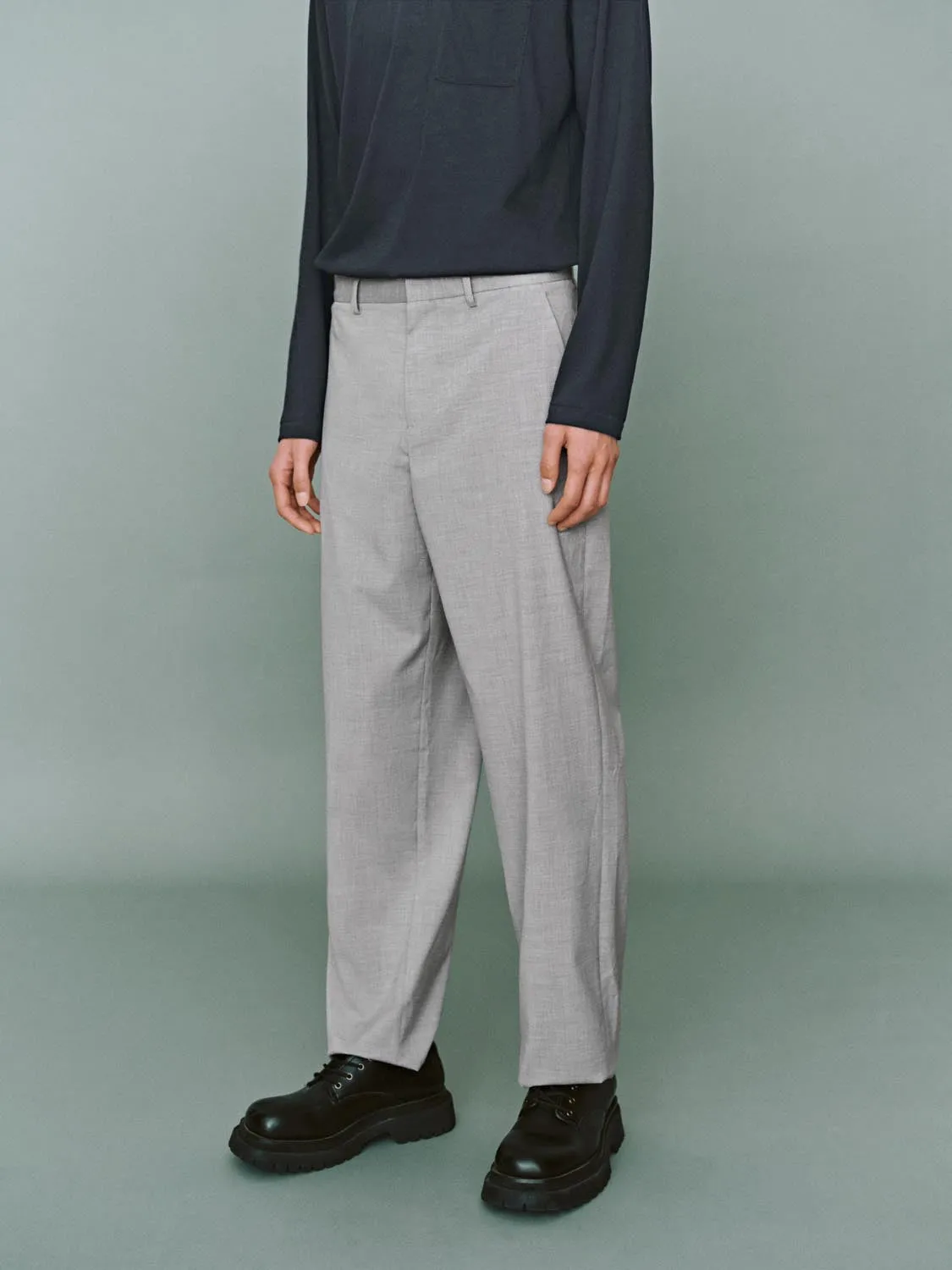 Straight Pants sold by Urban Revivo product image thumbnail 3