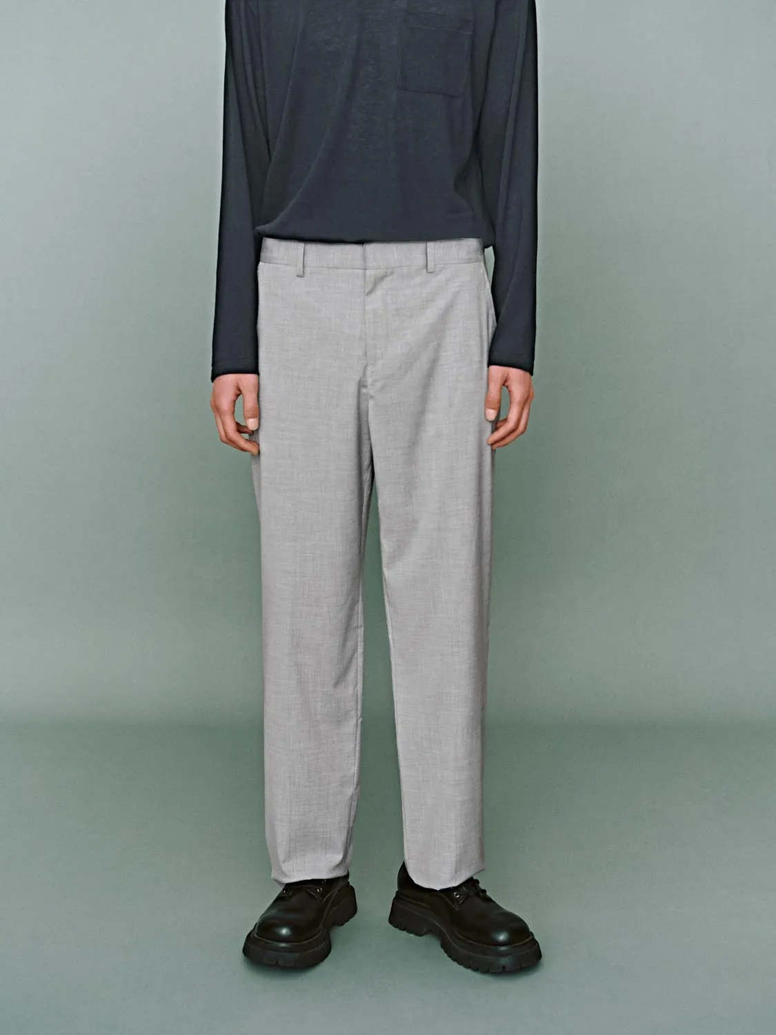 Straight Pants sold by Urban Revivo product image thumbnail 2