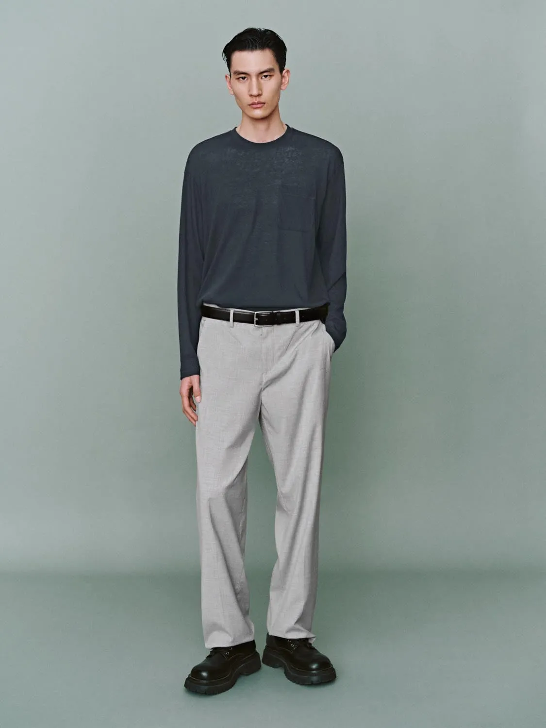 Straight Pants sold by Urban Revivo product image thumbnail 4