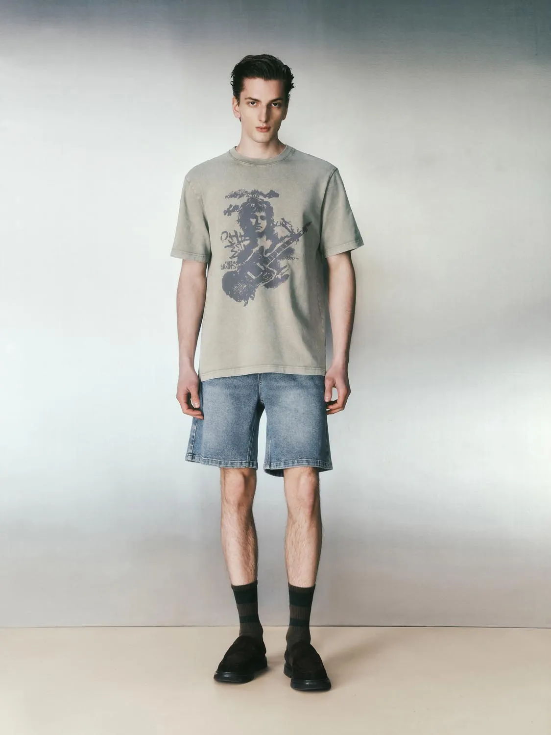 Vogue Denim Shorts sold by Urban Revivo product image thumbnail 4