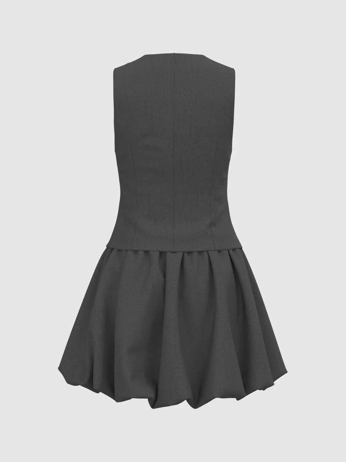 Tailored Sleeveless A-Line Dresses sold by Urban Revivo product image thumbnail 2