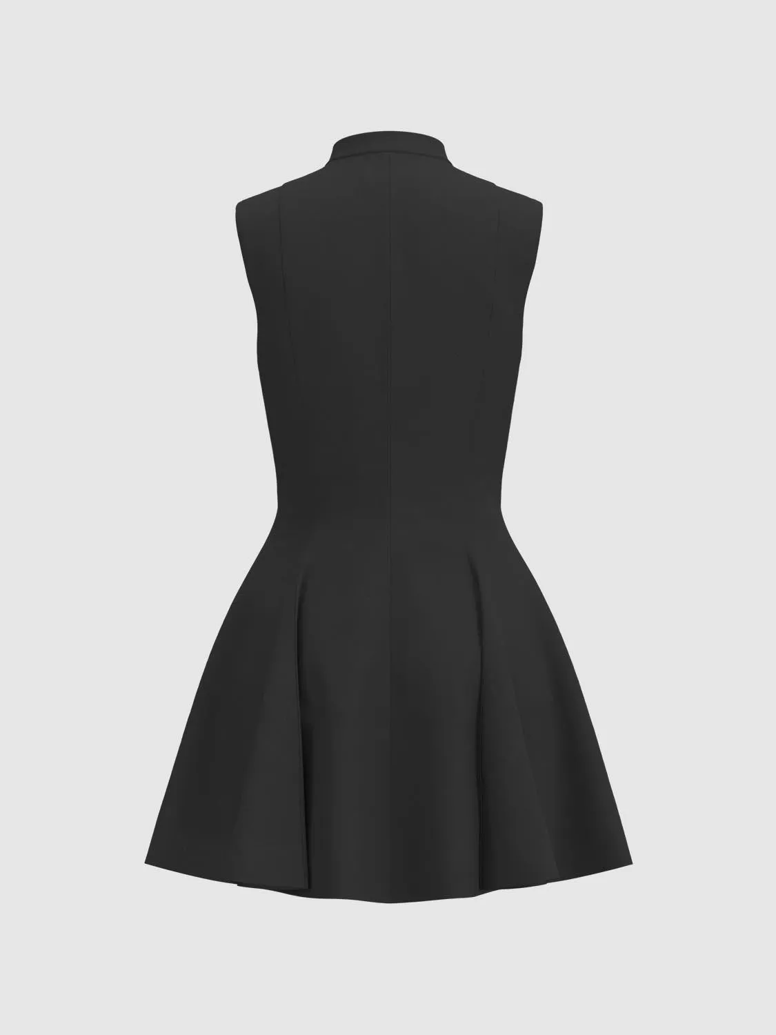 Lace Up Front A-Line Dresses sold by Urban Revivo product image thumbnail 2