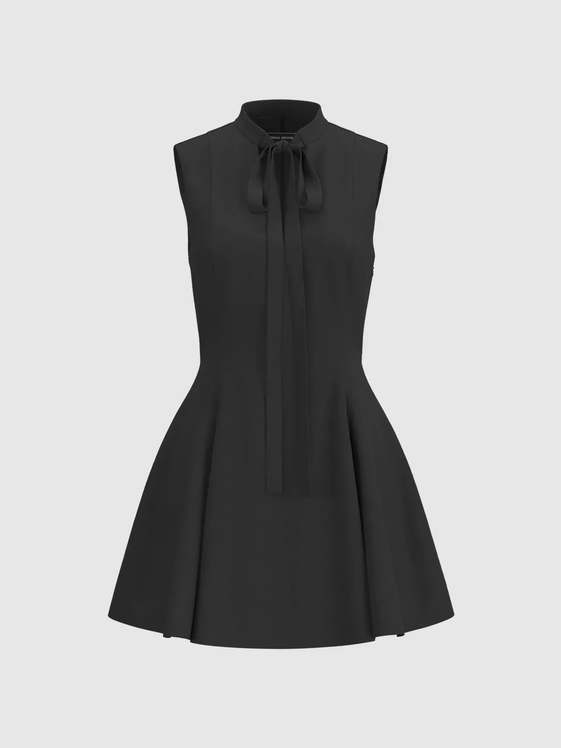 Lace Up Front A-Line Dresses sold by Urban Revivo