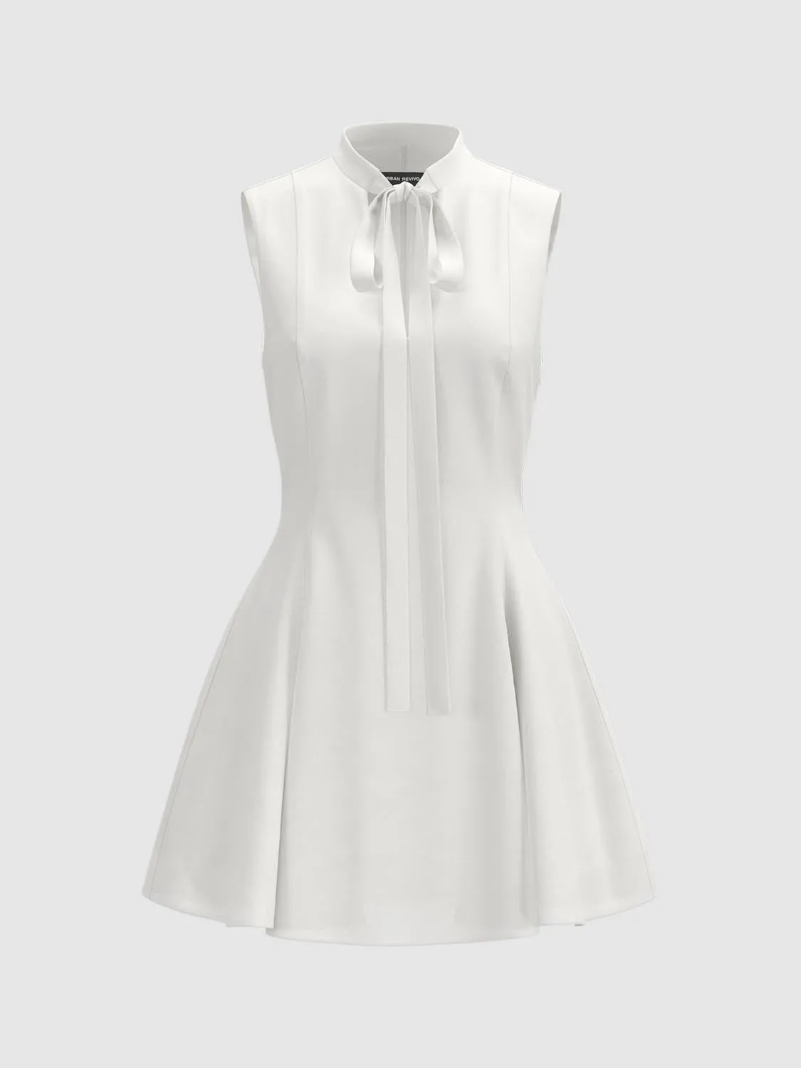 Lace Up Front A-Line Dresses sold by Urban Revivo product image thumbnail 3