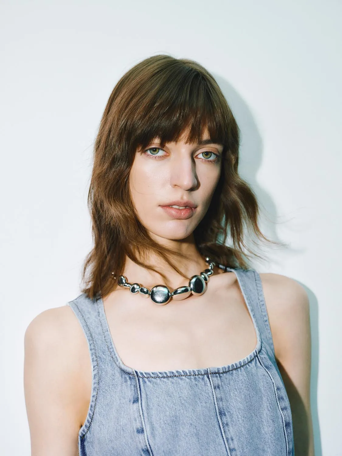 Sleeveless Denim Shirts sold by Urban Revivo product image thumbnail 3