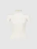 Off Shoulder Knitted T-Shirts sold by Urban Revivo