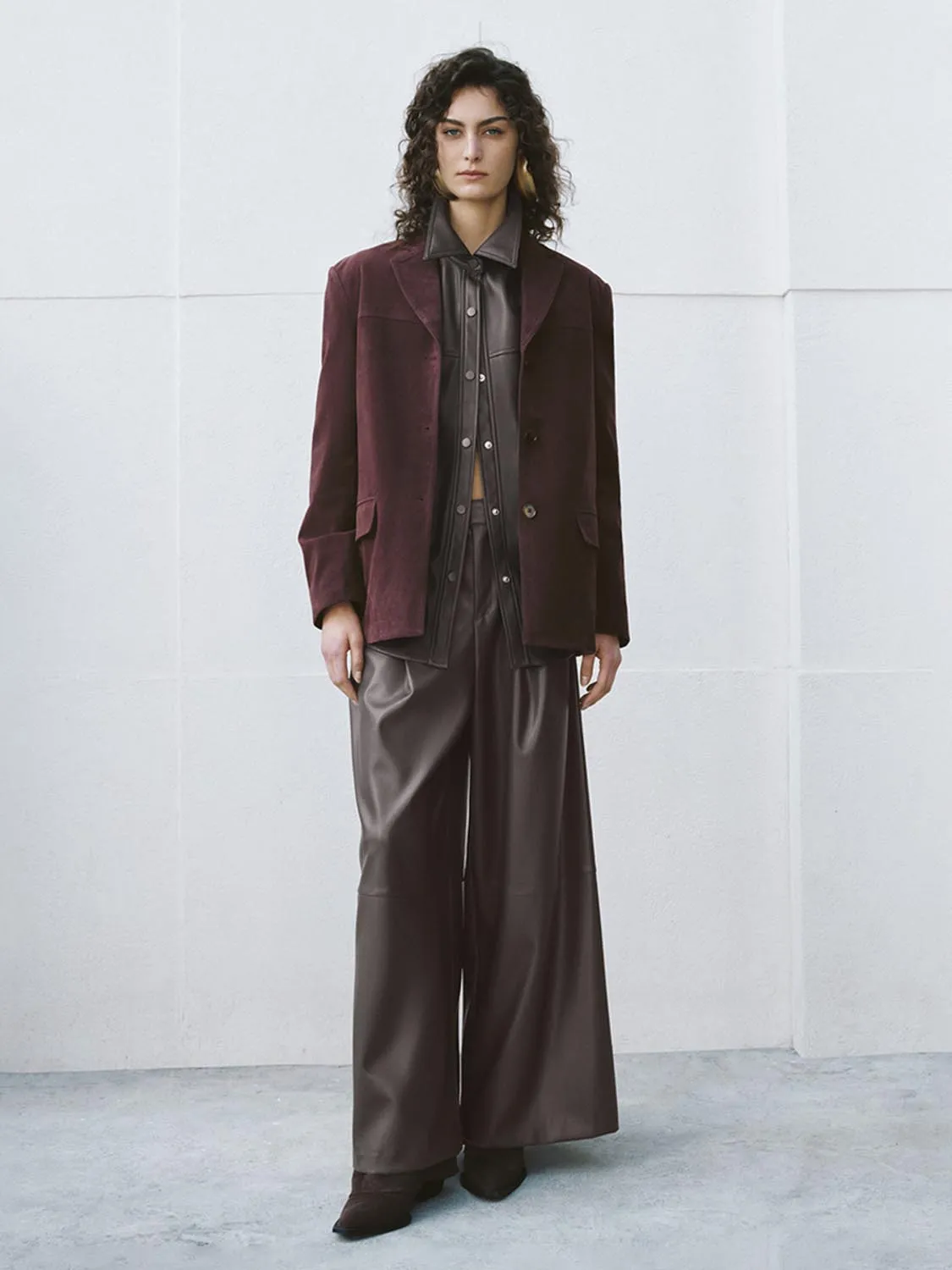 Notched Collar Blazers sold by Urban Revivo product image thumbnail 4