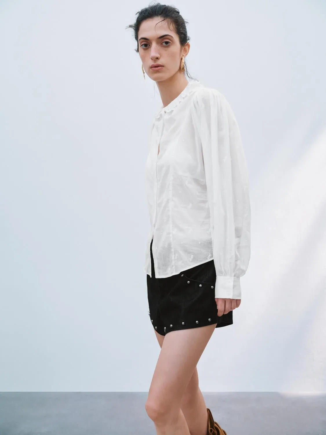 Embroidered Shirts sold by Urban Revivo product image thumbnail 2