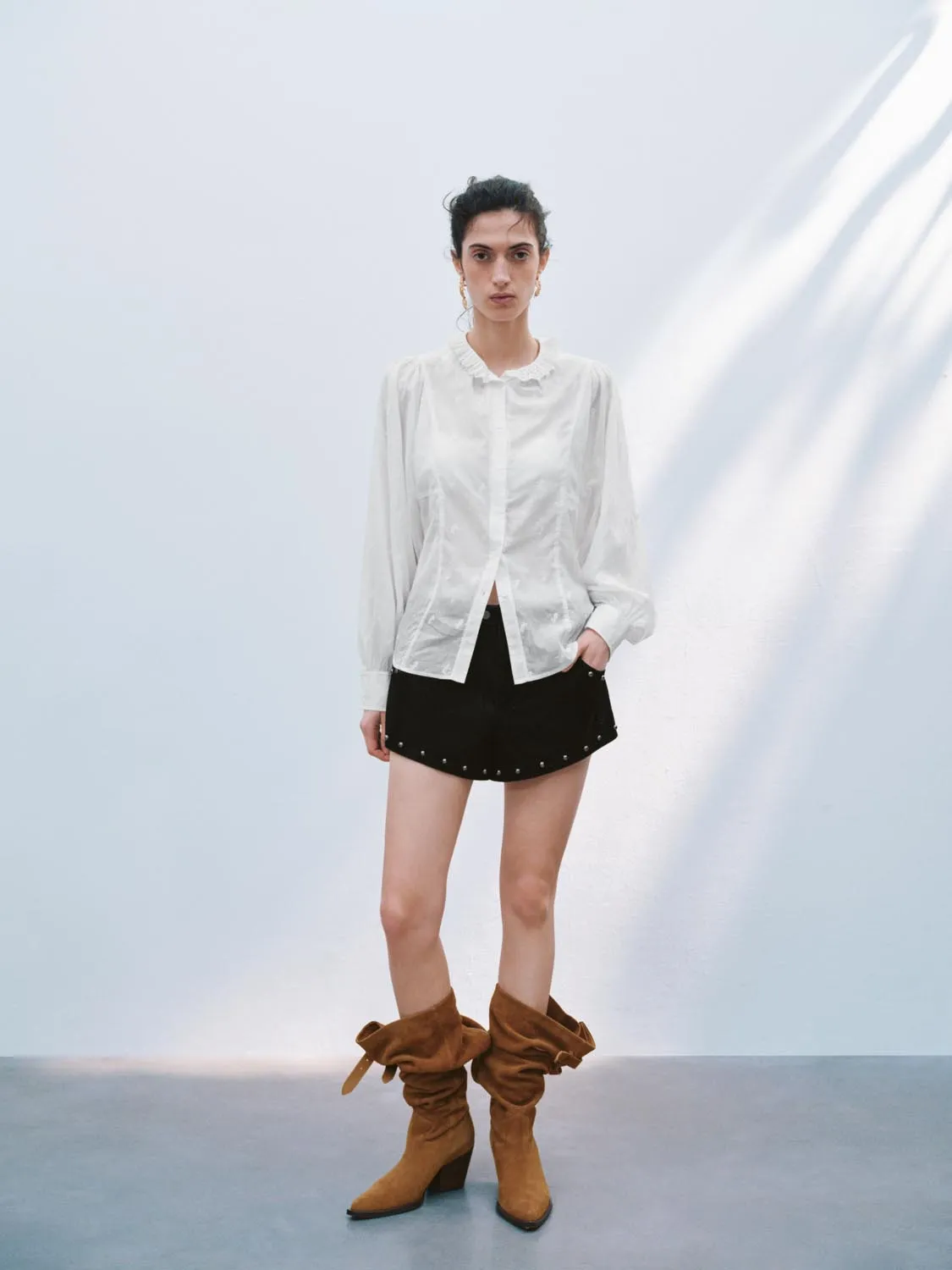 Embroidered Shirts sold by Urban Revivo product image thumbnail 4