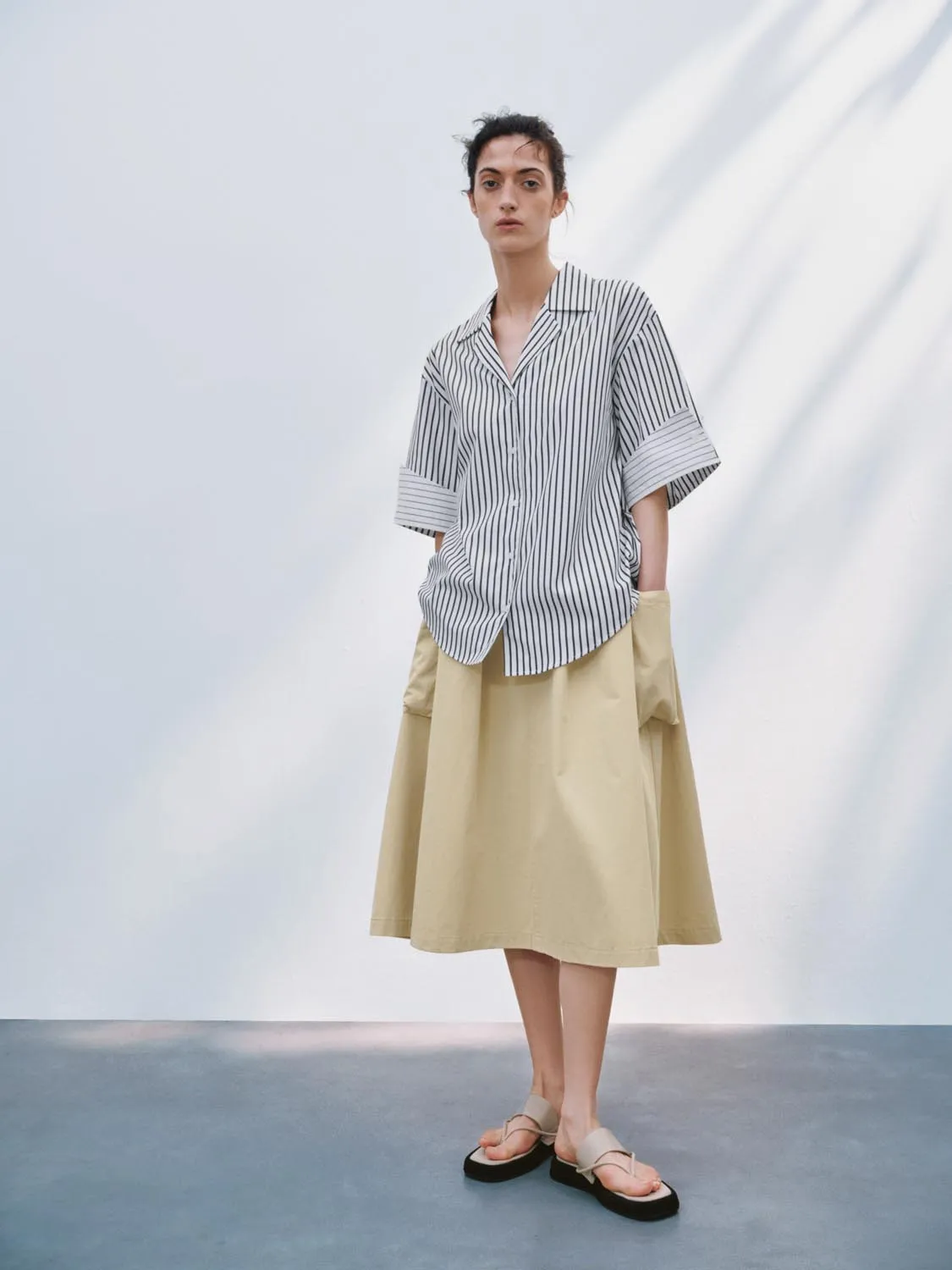 Loose A-Line Skirts sold by Urban Revivo product image thumbnail 4